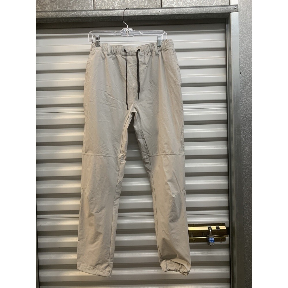 BYLT Premium Basics Ace Jogger Pants Beige Gym Athleisure Casual Large
